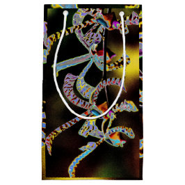 Sacola Para Presentes Pequena Orquídeas com presentes