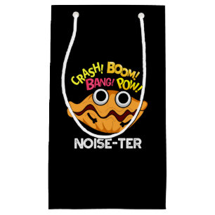 Sacola Para Presentes Pequena Ostra Noise-ter Engraçado Ruído Escuro BG