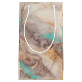 Sacola Para Presentes Pequena Ouro