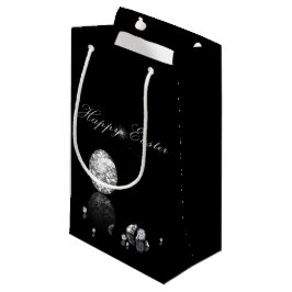 Sacola Para Presentes Pequena Ovo De Páscoa Brilhante - Pequeno Saco De Presente