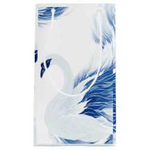 Padrão chinês de asas do cisne Gift Bag
