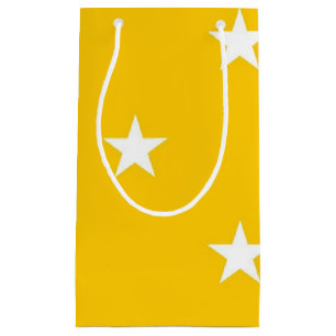 Sacola Para Presentes Pequena Padrão de estrelas