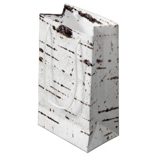 Sacola Para Presentes Pequena Padrão de latido de aves