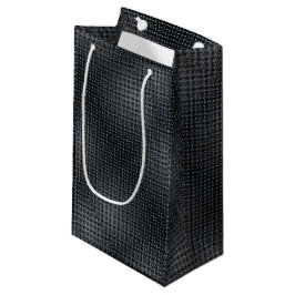 Sacola Para Presentes Pequena Padrão de placa metálica 02