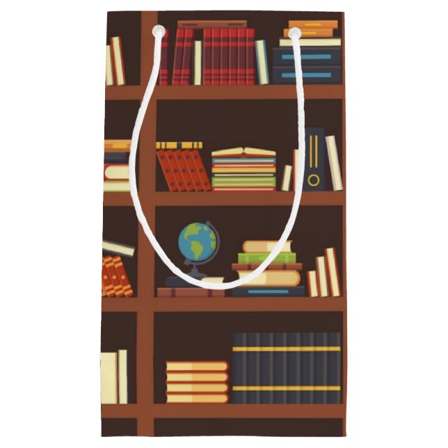 Sacola Para Presentes Pequena Padrão do livro (Frente)