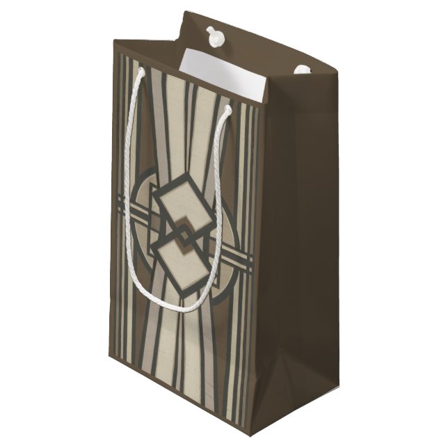 Sacola Para Presentes Pequena Painel de deco neutro I (Frente inclinada)