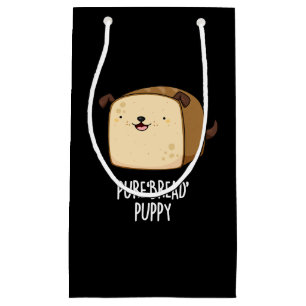 Sacola Para Presentes Pequena Pão Pura Pura Engraçado Pão Pão Pão Pão Escuro BG
