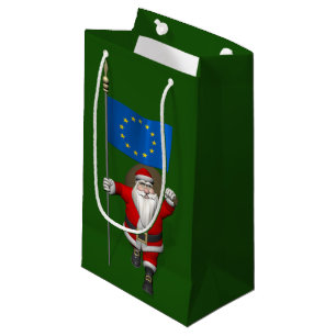 Sacola Para Presentes Pequena Papai Noel, Alferes Da União Europeia