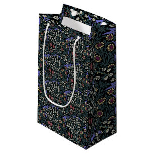 Sacola Para Presentes Pequena Papel de parede vitoriano William Morris Blackthor