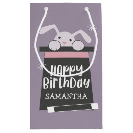 Sacola Para Presentes Pequena Parabéns mágicos crianças mágicas parabéns