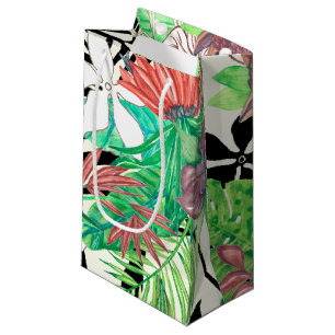 Sacola Para Presentes Pequena Paraíso Floral II