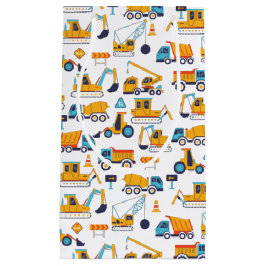 Sacola Para Presentes Pequena Partido Padrão dos Caminhões de Construção