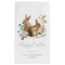 Páscoa Floral em Aquarela Elegante