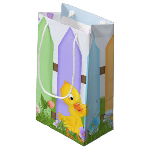 Sacola Para Presentes Pequena Patinho do bebê