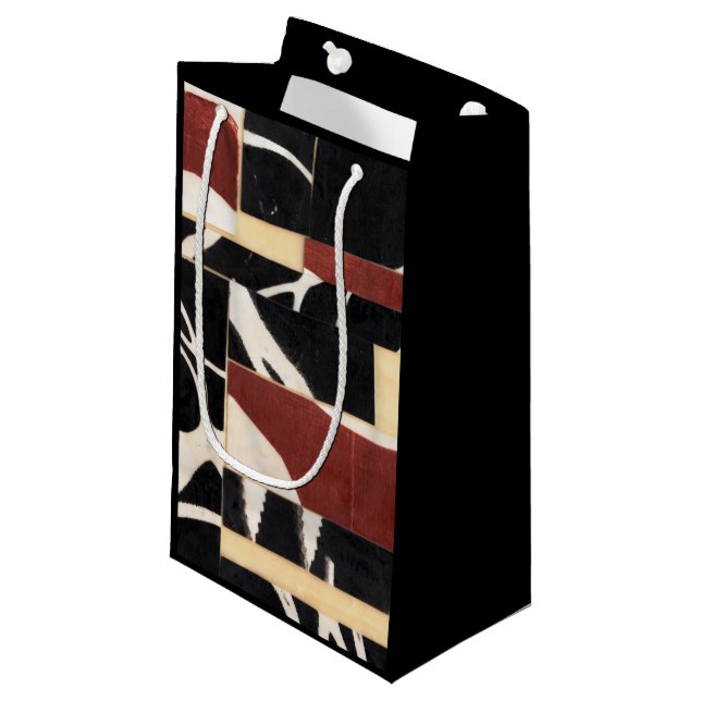 Sacola Para Presentes Pequena Peças e partes II (Frente inclinada)