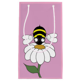 Sacola Para Presentes Pequena Pequena Bag Daisy Bee Gift