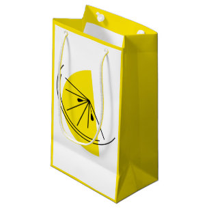 Sacola Para Presentes Pequena Pequeno saco-prenda de limão-Citrus