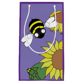 Sacola Para Presentes Pequena Pequeno Saco Presente de Girassol