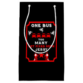 Sacola Para Presentes Pequena Perna Quebrada Engraçada Fica Bem