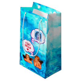 Sacola Para Presentes Pequena Personalizado CIAO BELLA Cherub Angels