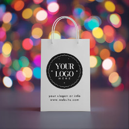 Sacola Para Presentes Pequena Personalized Company Logo  | Custom Business Gift 