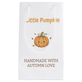 Sacola Para Presentes Pequena Personalized Little Pumpkin Baby Blanket