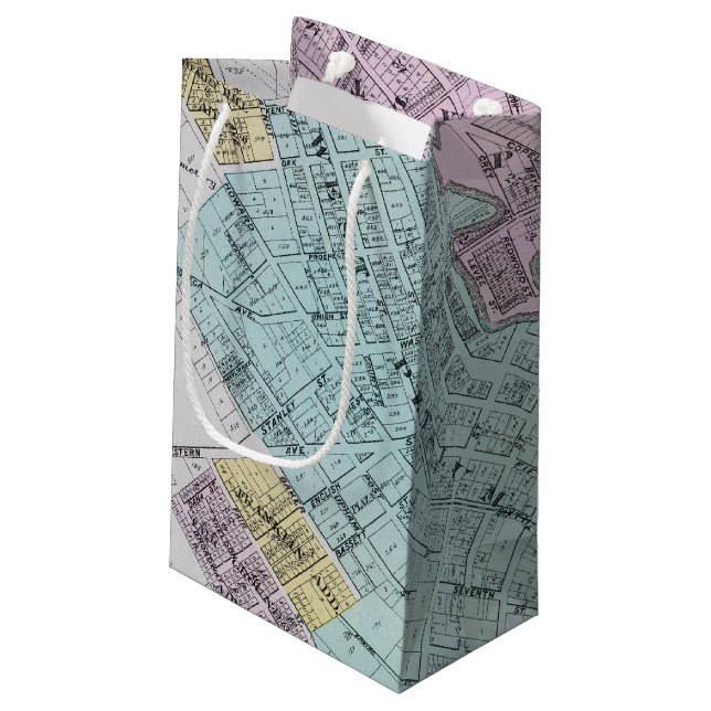 Sacola Para Presentes Pequena Petaluma, Califórnia 2 (Verso inclinado)