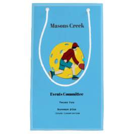 Sacola Para Presentes Pequena Pickle Ball