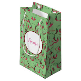 Sacola Para Presentes Pequena Pimentas Quentes