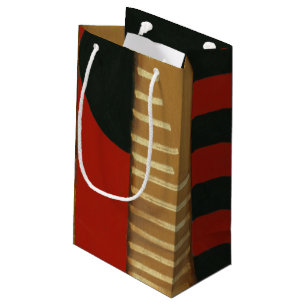 Sacola Para Presentes Pequena Pintura com painel de estilo Loft temporário