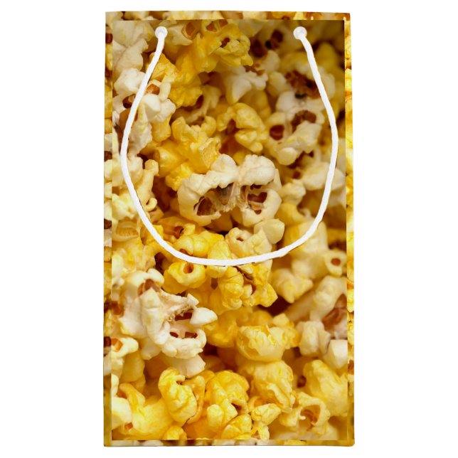 Sacola Para Presentes Pequena Pipoca  (Verso)