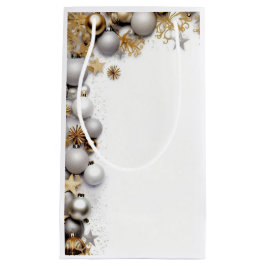 Sacola Para Presentes Pequena Pochette Cadeau "Boule Doré"