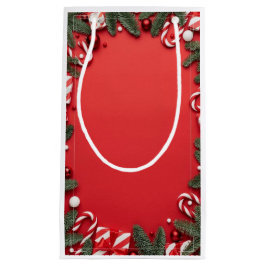 Sacola Para Presentes Pequena Pochette Cadeau "Canne à Sucre"