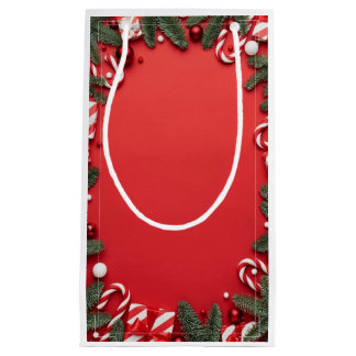 Sacola Para Presentes Pequena Pochette Cadeau "Canne à Sucre"