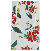 Poinsettias for all Seasons Gift Bag