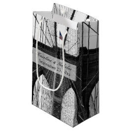 Sacola Para Presentes Pequena Ponte New York Wedding NYC Brooklyn