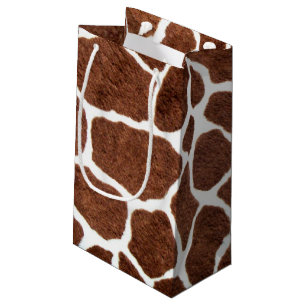 Sacola Para Presentes Pequena Pontos do girafa