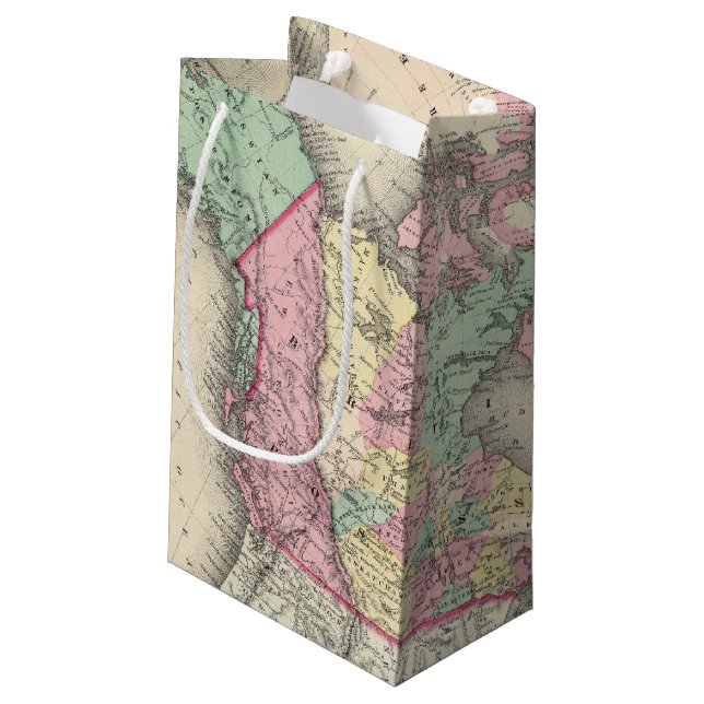 Sacola Para Presentes Pequena Possessões de Ingleses, de russo & de dinamarquês (Verso inclinado)