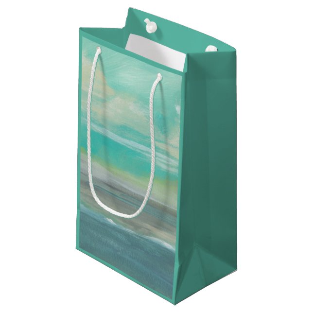 Sacola Para Presentes Pequena Praia I de Lowland (Frente inclinada)