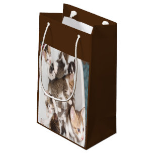 Sacola Para Presentes Pequena Presente de amantes de gatos