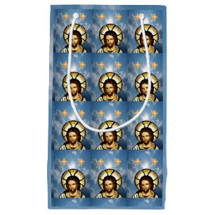 Sacola Para Presentes Pequena Presente Saco de Natal Jesus