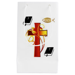 Sacola Para Presentes Pequena Presente Saco de Natal Jesus