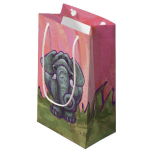 Sacola Para Presentes Pequena Presentes e acessórios de elefantes