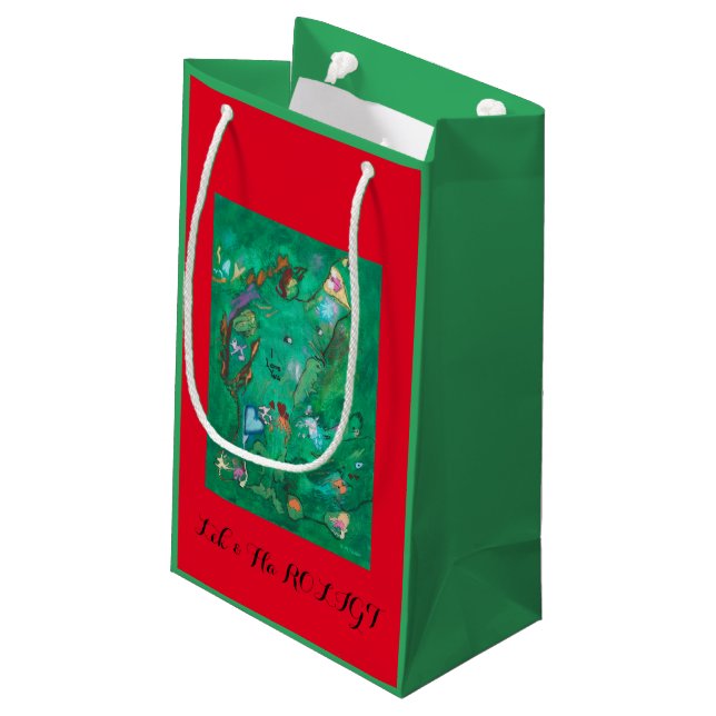 Sacola Para Presentes Pequena Presentpåse "I love you" (Verso inclinado)