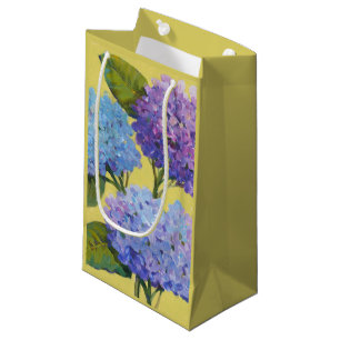 Sacola Para Presentes Pequena Primavera Hydrangeas I