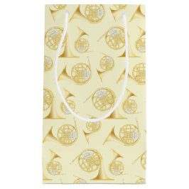 Sacola Para Presentes Pequena Professora de Bandas Musical do Corno de França