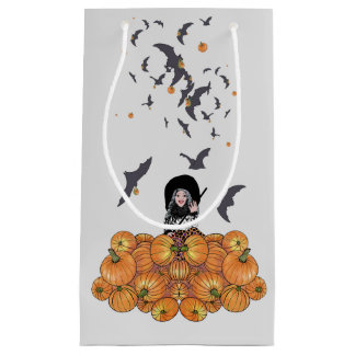 Sacola Para Presentes Pequena Pronto para o Halloween!