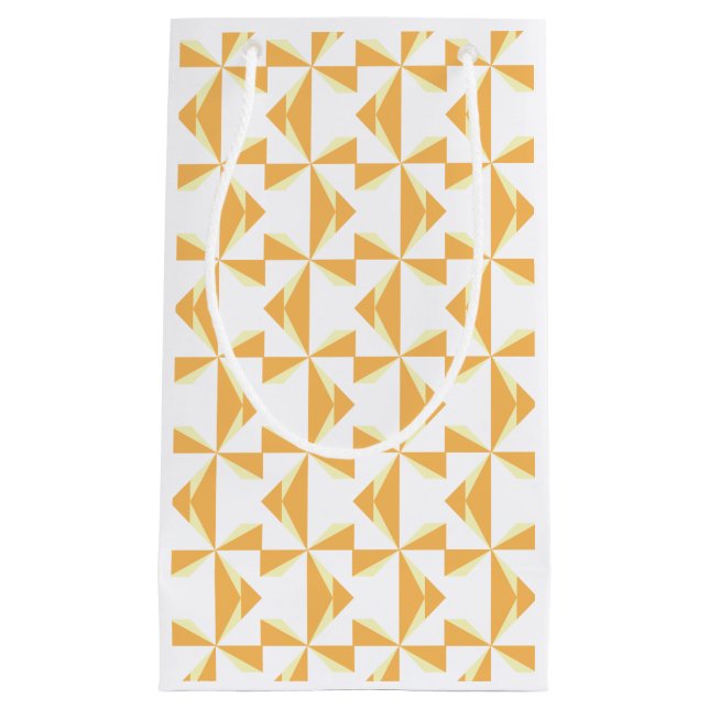 Sacola Para Presentes Pequena Pumpkin Pinkers (Frente)