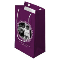Quadro de Fotografias do Rico Personalizado Roxo