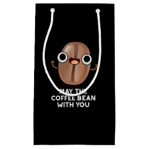 Sacola Para Presentes Pequena Que O Café Beba Com Você Beba Um Pouco Escuro BG